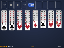 Freecell card game