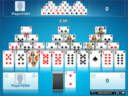 Pyramid Solitaire Duel