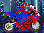 Spiderman en Moto