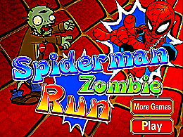 Spiderman zombie run