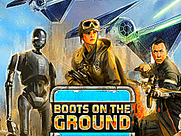 Star wars rogue one boots on the ground