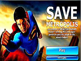 Superman Sauve metropolis
