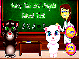 Test Scolaire pour Bébé Tom et Angela