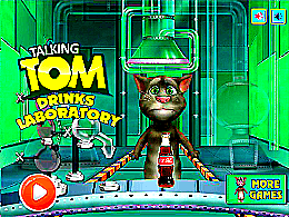 Laboratoire à boisson de Tom le chat