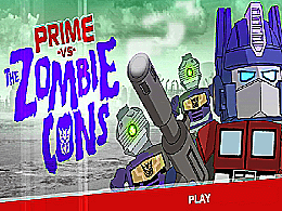 Transformers prime vs the zombiecons