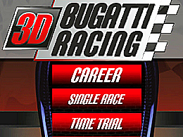 3d bugatti racing