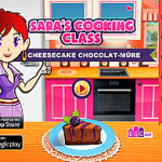 Cheesecake Chocolat-Mûre – École de cuisine de Sara