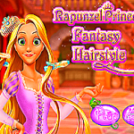 Princesse Raiponce Coiffure Fantaisie
