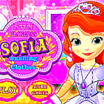 Princesse Sofia fait la lessive