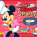 Diner de fête chez Minnie