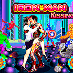 Iron Man Kissing